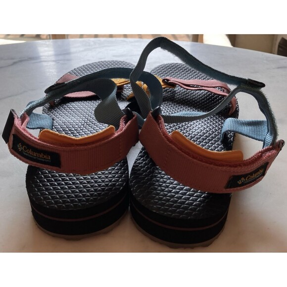 Columbia Women's Alava Sandals size 7 Sandalwood Pink Mango EUC - Picture 5 of 8